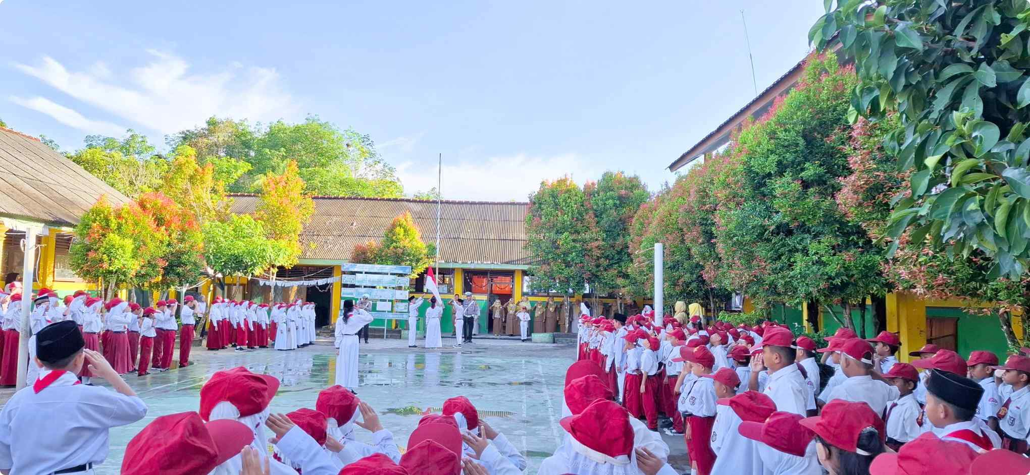 SD Negeri 10 Mentok Gandeng Polres Bangka Barat Bentuk Karakter Disiplin Siswa