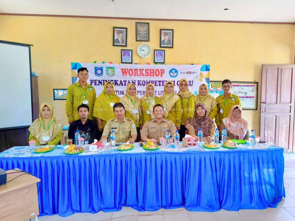 Dikpora Bangka Barat Gelar Workshop Peningkatan Kompetensi Literasi Guru