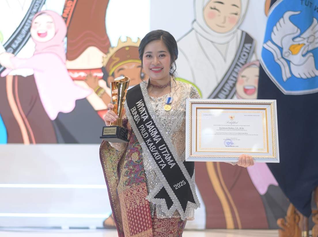 Bunda PAUD Bangka Barat Raih Apresiasi Bunda PAUD 2025 Tingkat Nasional